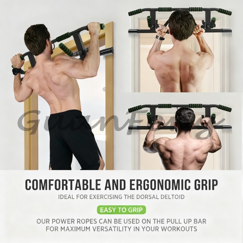 Door Pull Up Bar No Screw - قضيب سحب للتمارين الرياضية بدون براغي