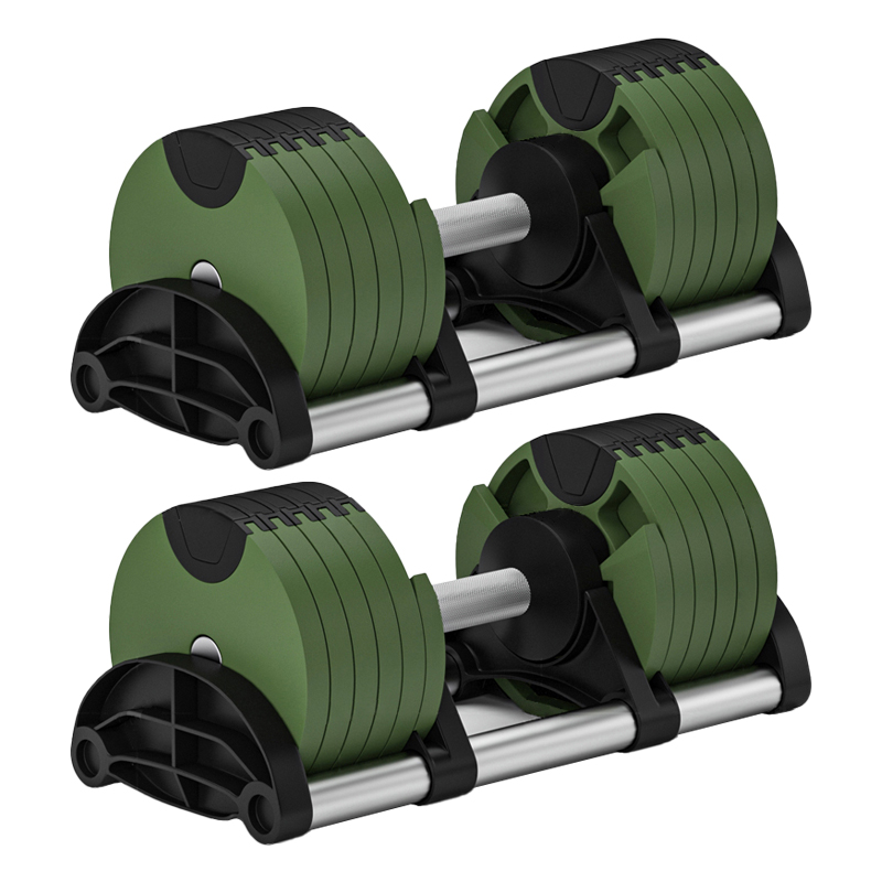 أثقال دامبلز دائرية قابلة للتع - مراجعة Adjustable Dumbbell Pair 40Kg وسعره