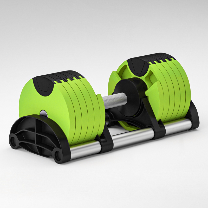 أثقال دامبلز دائرية قابلة للتع - مراجعة Adjustable Dumbbell Pair 40Kg وسعره