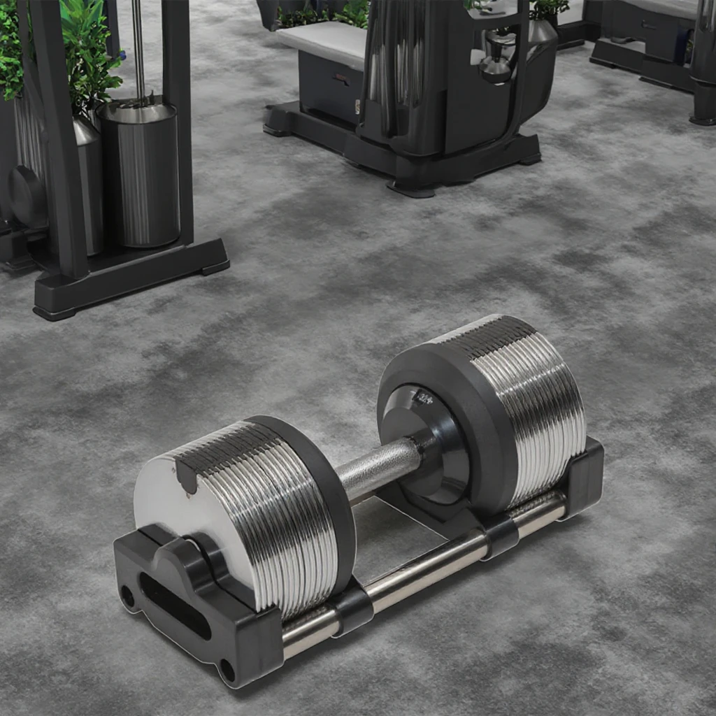 أثقال قابلة للتعديل 24 كجم/53  - مراجعة Adjustable Dumbbell Pair 40Kg وسعره