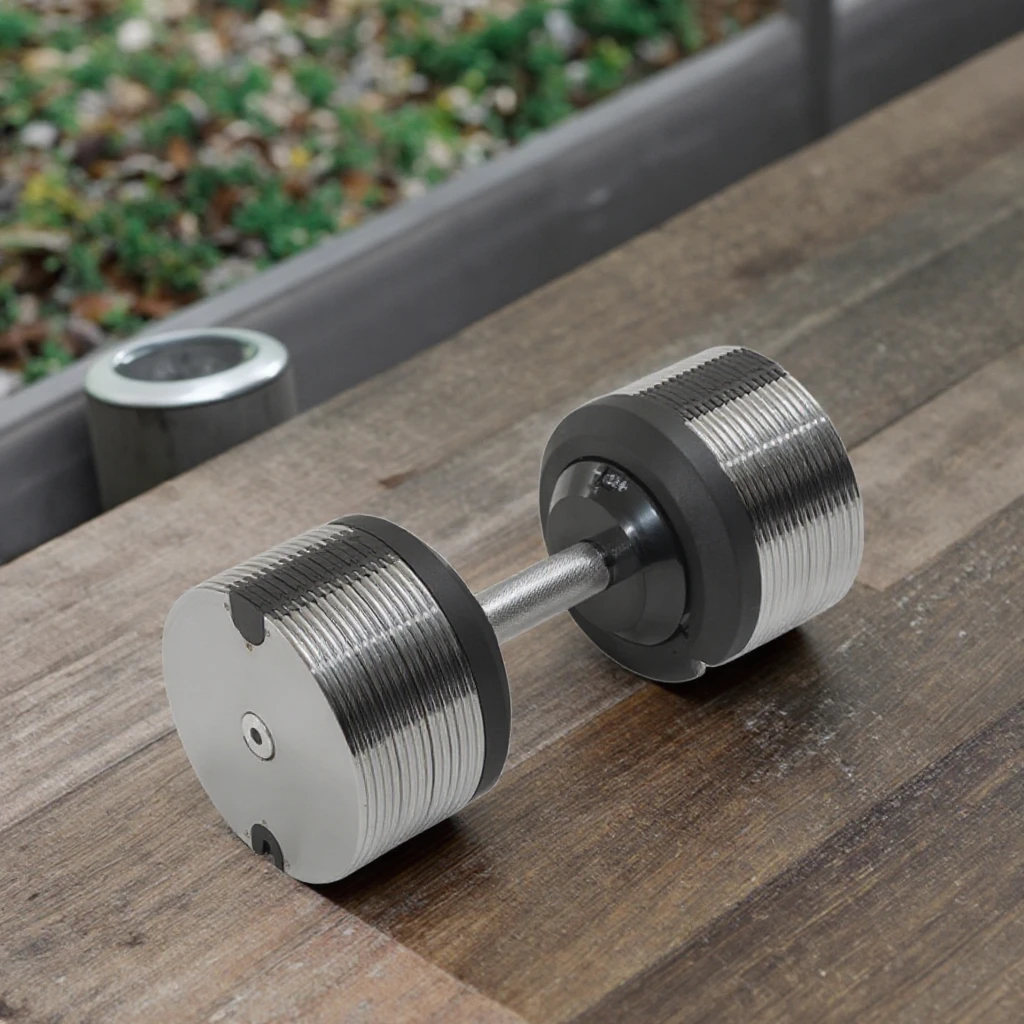 أثقال قابلة للتعديل 24 كجم/53  - مراجعة Adjustable Dumbbell Pair 40Kg وسعره