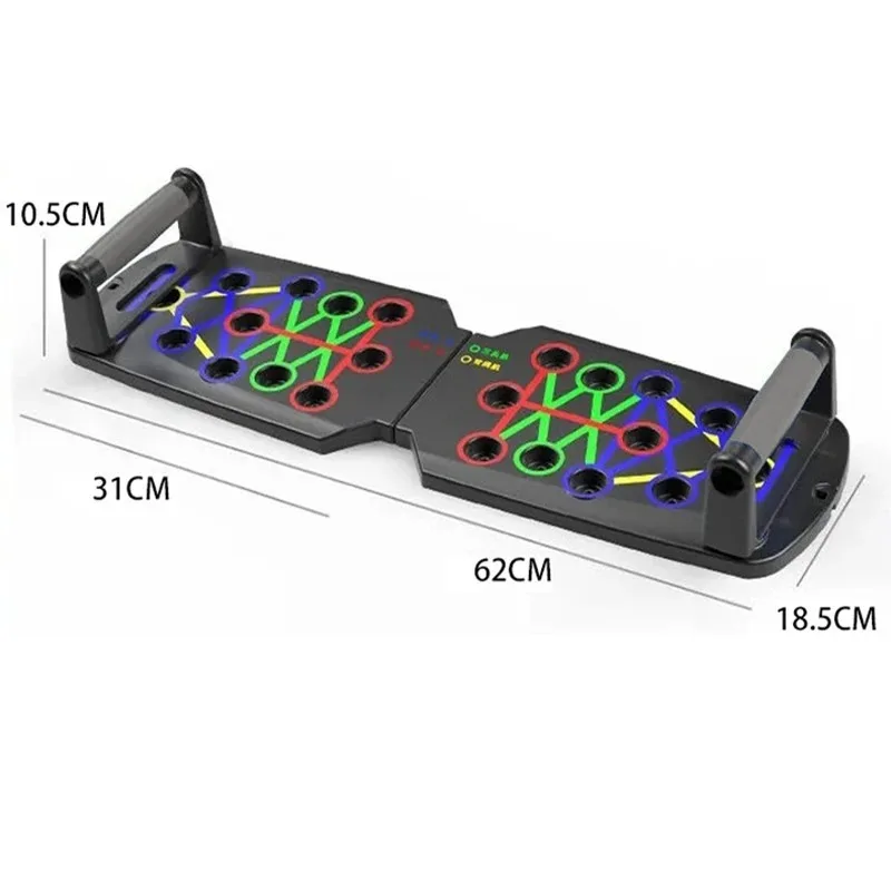 مجموعة لوحة رفع محمولة متعددة  - مراجعة Push Up Board Foldable Multi Function وسعره