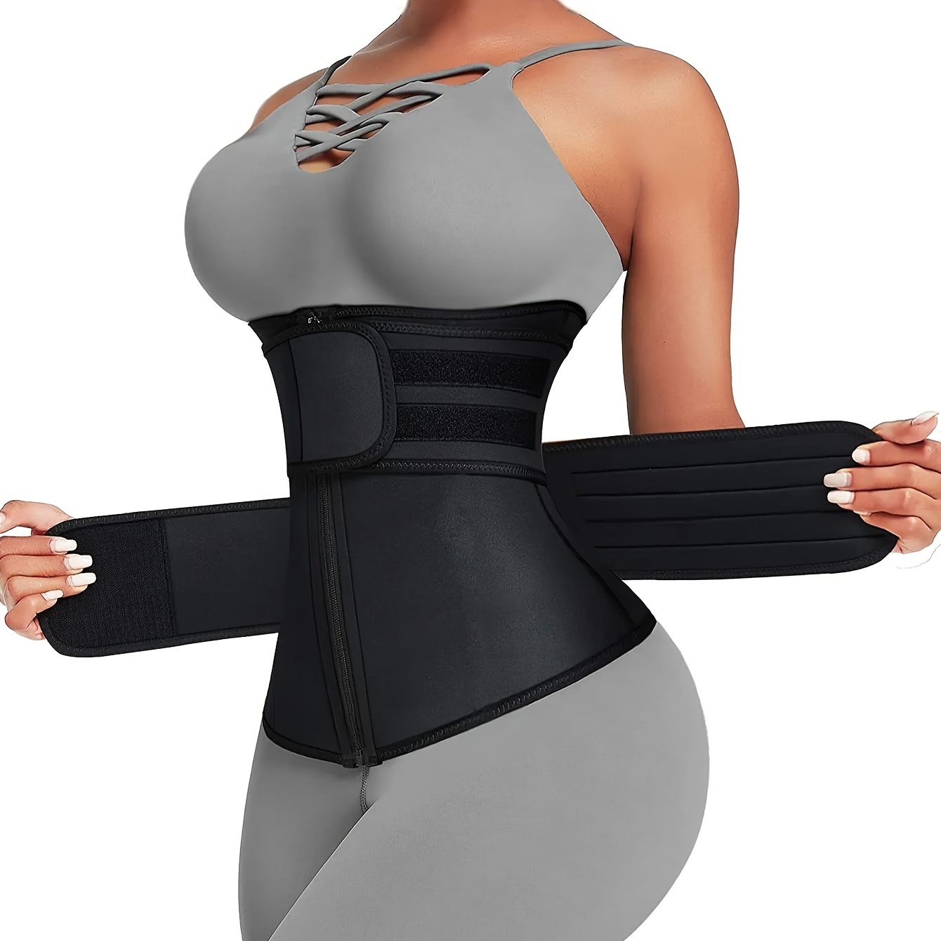 حزام تدريب الخصر للنساء بحزام  - مراجعة Sweat Waist Trainer Belt Neoprene وسعره