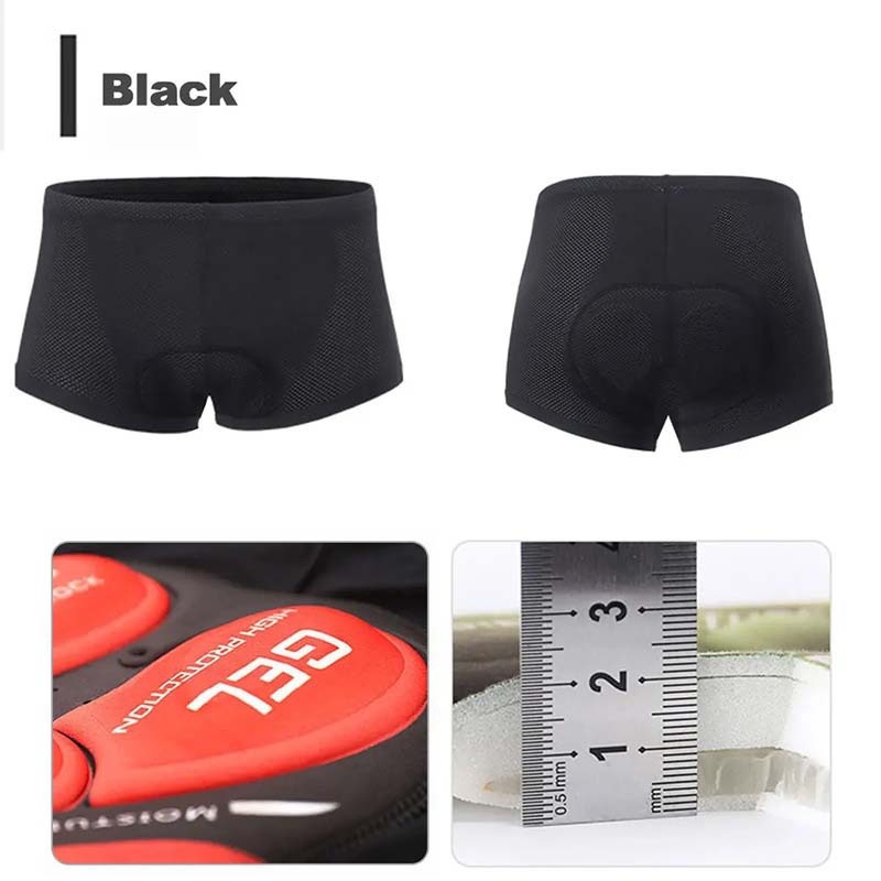 شورت ركوب الدراجات OFFBONDAGE  - مراجعة Padded Cycling Shorts 5D Gel وسعره
