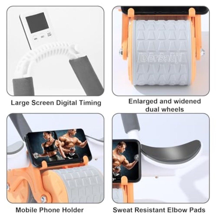 عجلة تمارين البطن المطورة 2026 - مراجعة Ab Roller Wheel With Elbow Support وسعره