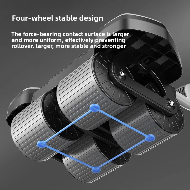 جهاز تدريب دوار بأربع عجلات لد - مراجعة Ab Roller Wheel With Elbow Support وسعره