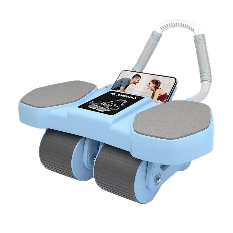 جهاز تدريب دوار بأربع عجلات لد - مراجعة Ab Roller Wheel With Elbow Support وسعره