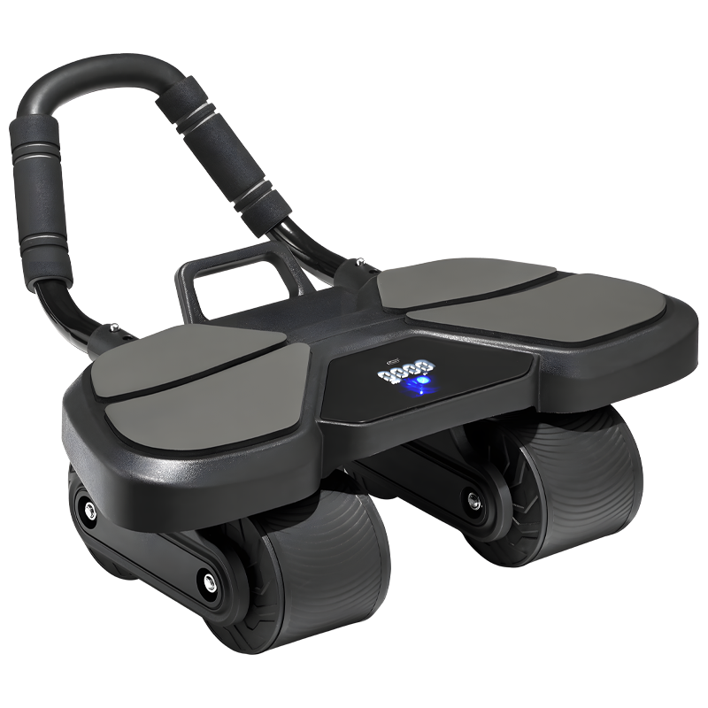 عجلة Ab باللون الأسود مع دعم ا - مراجعة Ab Roller Wheel With Elbow Support وسعره