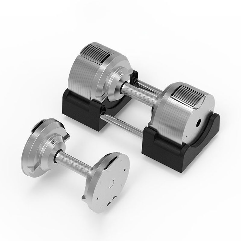 أوزان قابلة للتعديل مطلية بالف - مراجعة Adjustable Dumbbell Pair 40Kg وسعره
