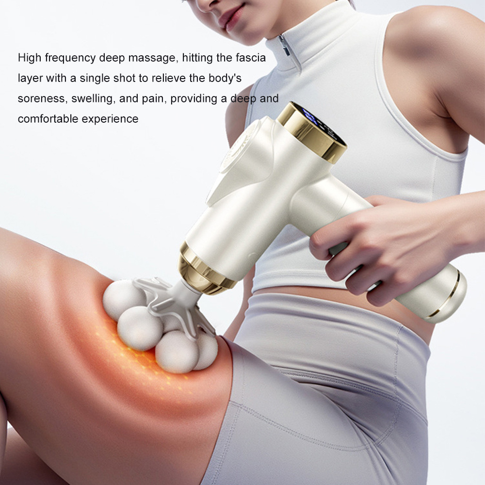 جهاز تدليك كهربائي احترافي للأ - مراجعة Electric Massage Gun Deep Tissue وسعره